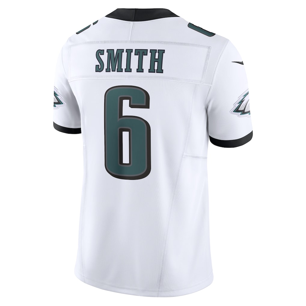 P.Eagles #6 DeVonta Smith White Vapor F.U.S.E. Limited Jersey