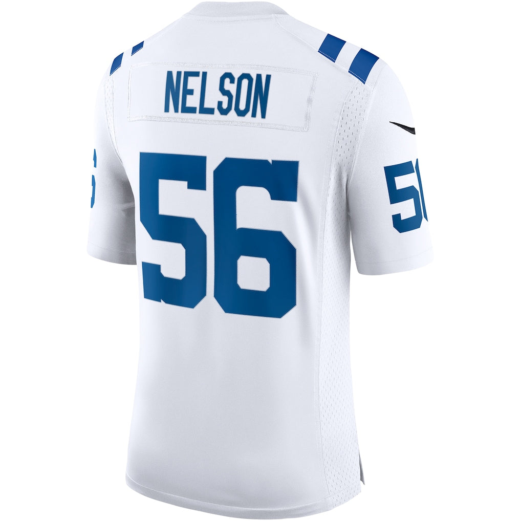 IN.Colts #56 Quenton Nelson White Vapor F.U.S.E. Limited Jersey