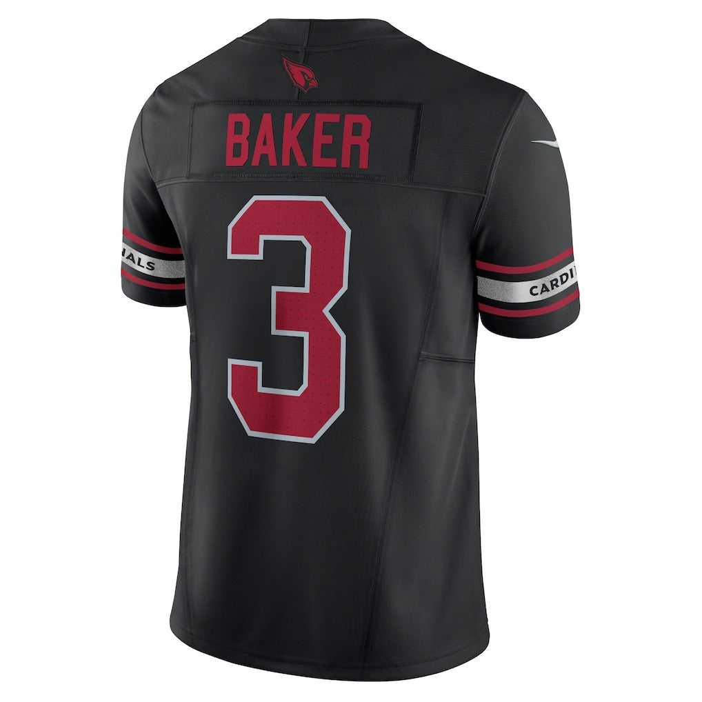 A.Cardinals #3 Budda Baker Black Vapor F.U.S.E. Limited Jersey