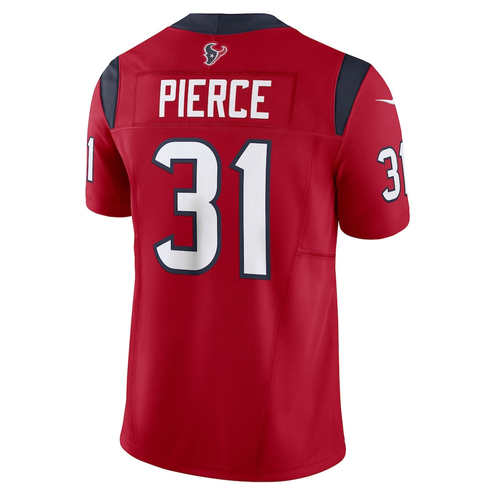 H.Texans #31 Dameon Pierce Red Vapor F.U.S.E. Limited Jersey