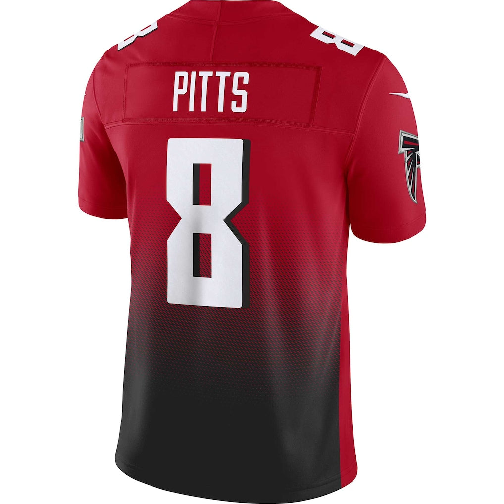 A.Falcons #8 Kyle Pitts Red Vapor F.U.S.E. Limited Jersey