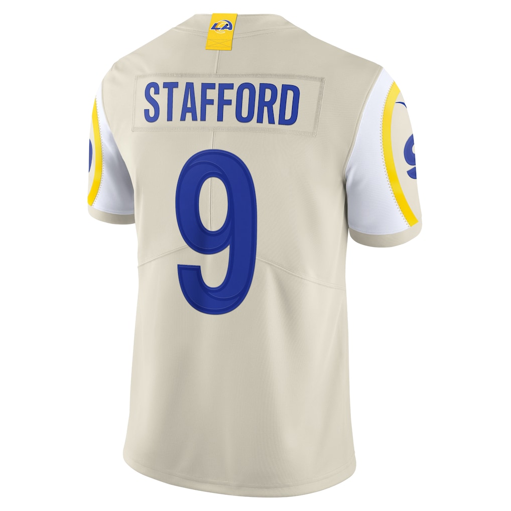 LA.Rams #9 Matthew Stafford Cream Vapor F.U.S.E. Limited Jersey