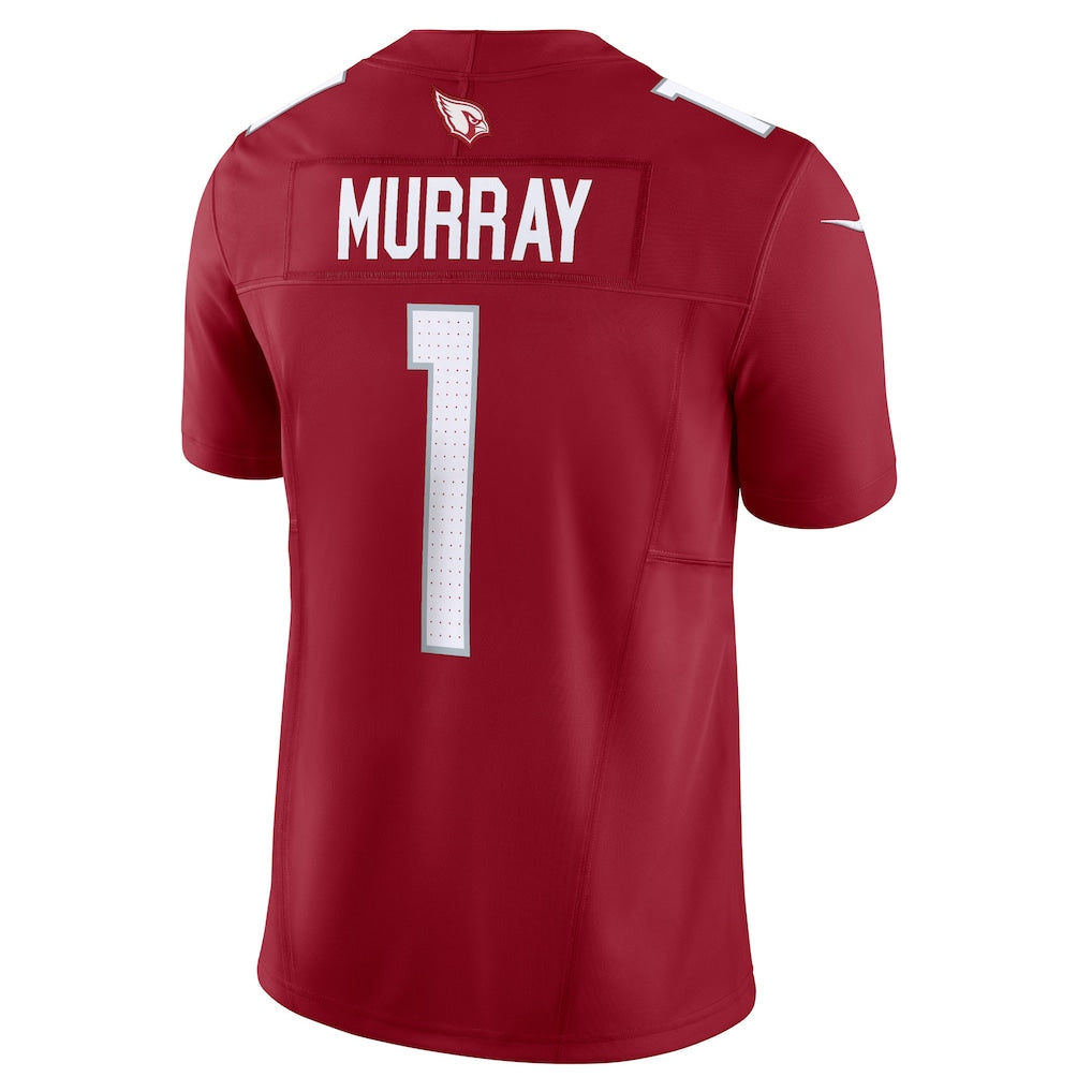 A.Cardinals #1 Kyler Murray Cardinal Vapor F.U.S.E. Limited Jersey