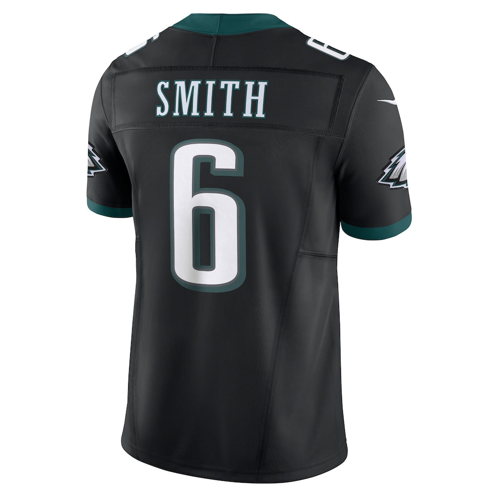 P.Eagles #6 DeVonta Smith Black Vapor F.U.S.E. Limited Jersey