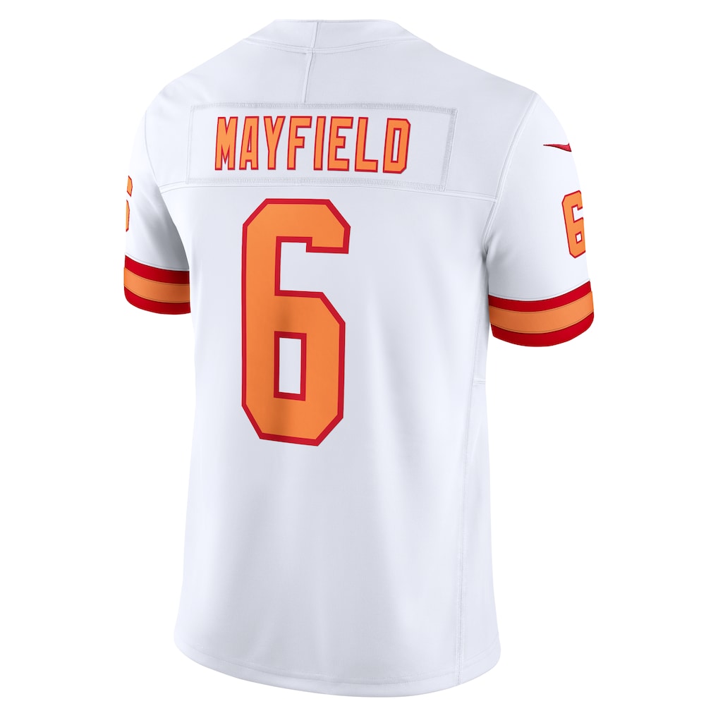 TB.Buccaneers #6 Baker Mayfield White Vapor F.U.S.E. Limited Jersey