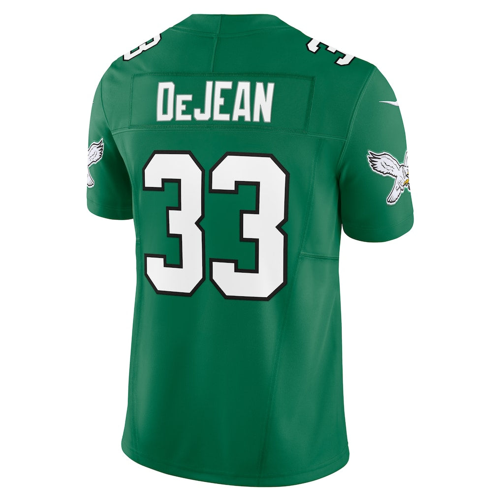 P.Eagles #33 Cooper DeJean Kelly Green Vapor F.U.S.E. Limited Jersey