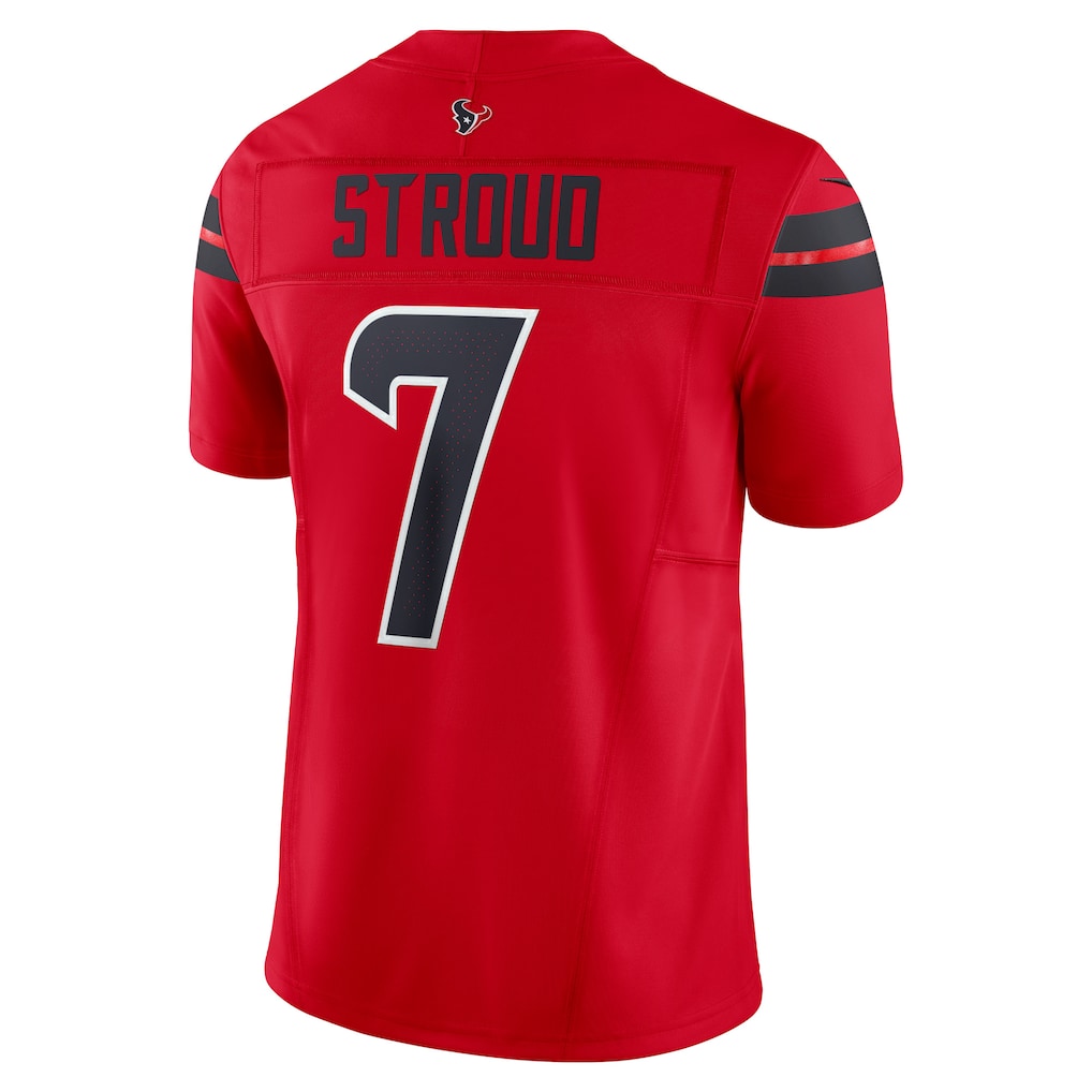 H.Texans #7 C.J. Stroud Red Vapor F.U.S.E. Limited Jersey