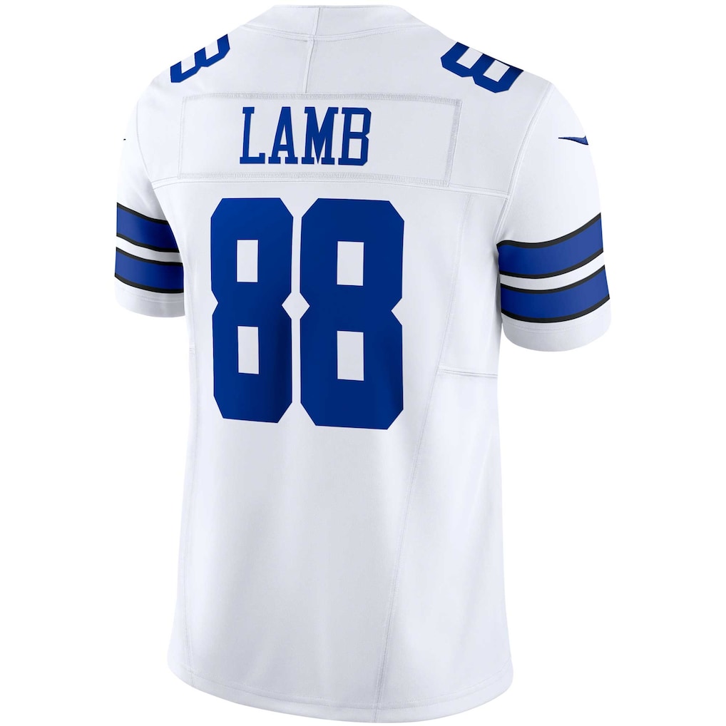 D.Cowboys #88 CeeDee Lamb White Vapor F.U.S.E. Limited Jersey