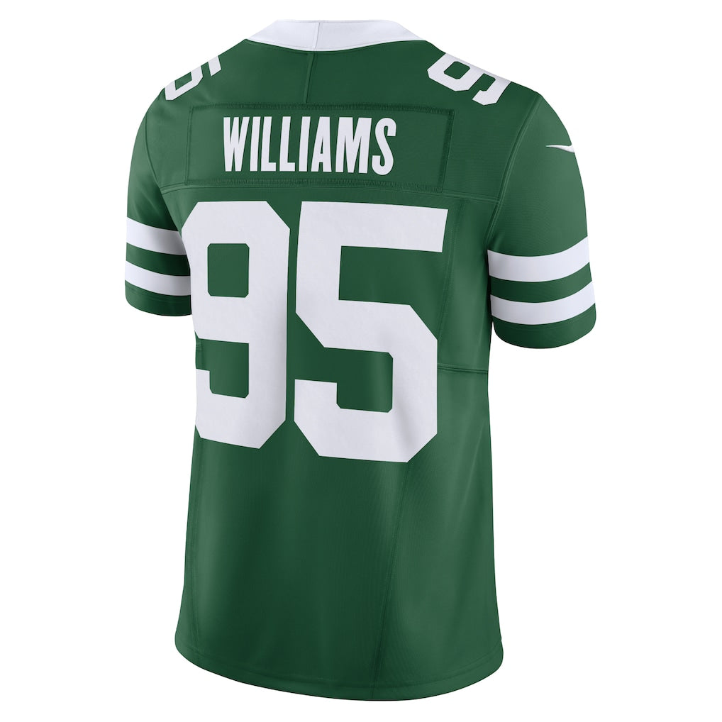 NY.Jets #95 Quinnen Williams Green Vapor F.U.S.E. Limited Jersey