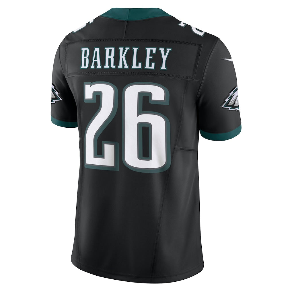 P.Eagles #26 Saquon Barkley Black Vapor F.U.S.E. Limited Jersey