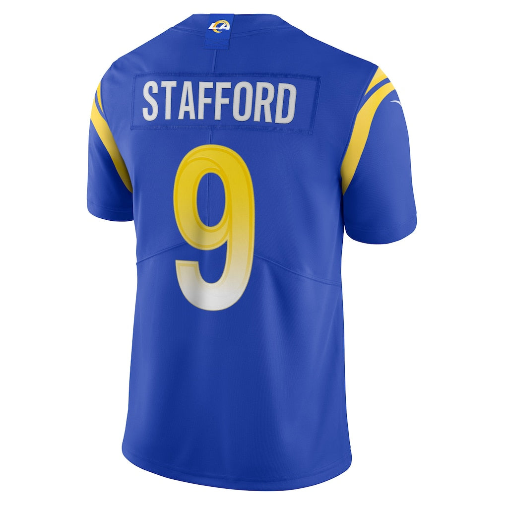 LA.Rams #9 Matthew Stafford Royal Vapor F.U.S.E. Limited Jersey