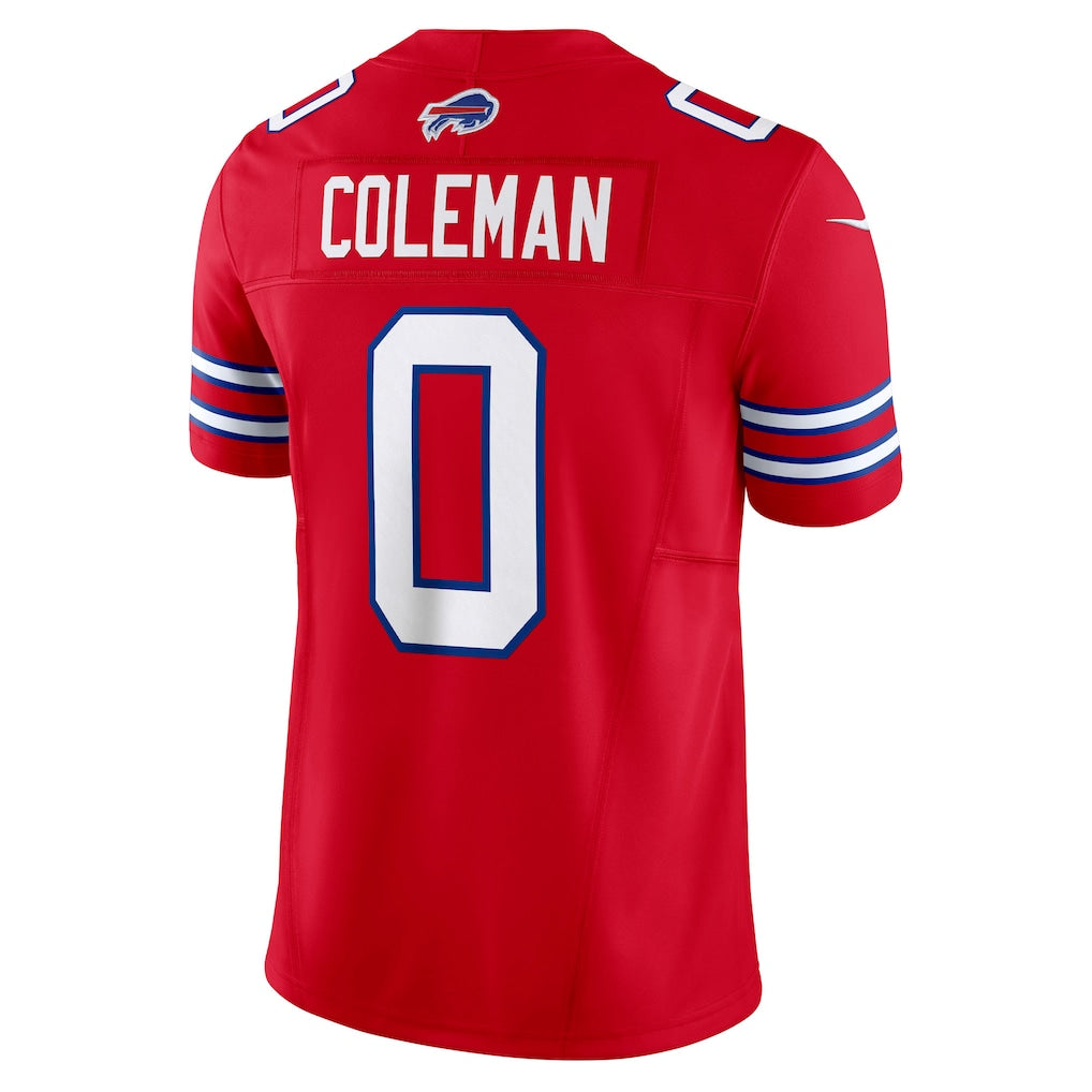 B.Bills #0 Keon Coleman Red Vapor F.U.S.E. Limited Jersey