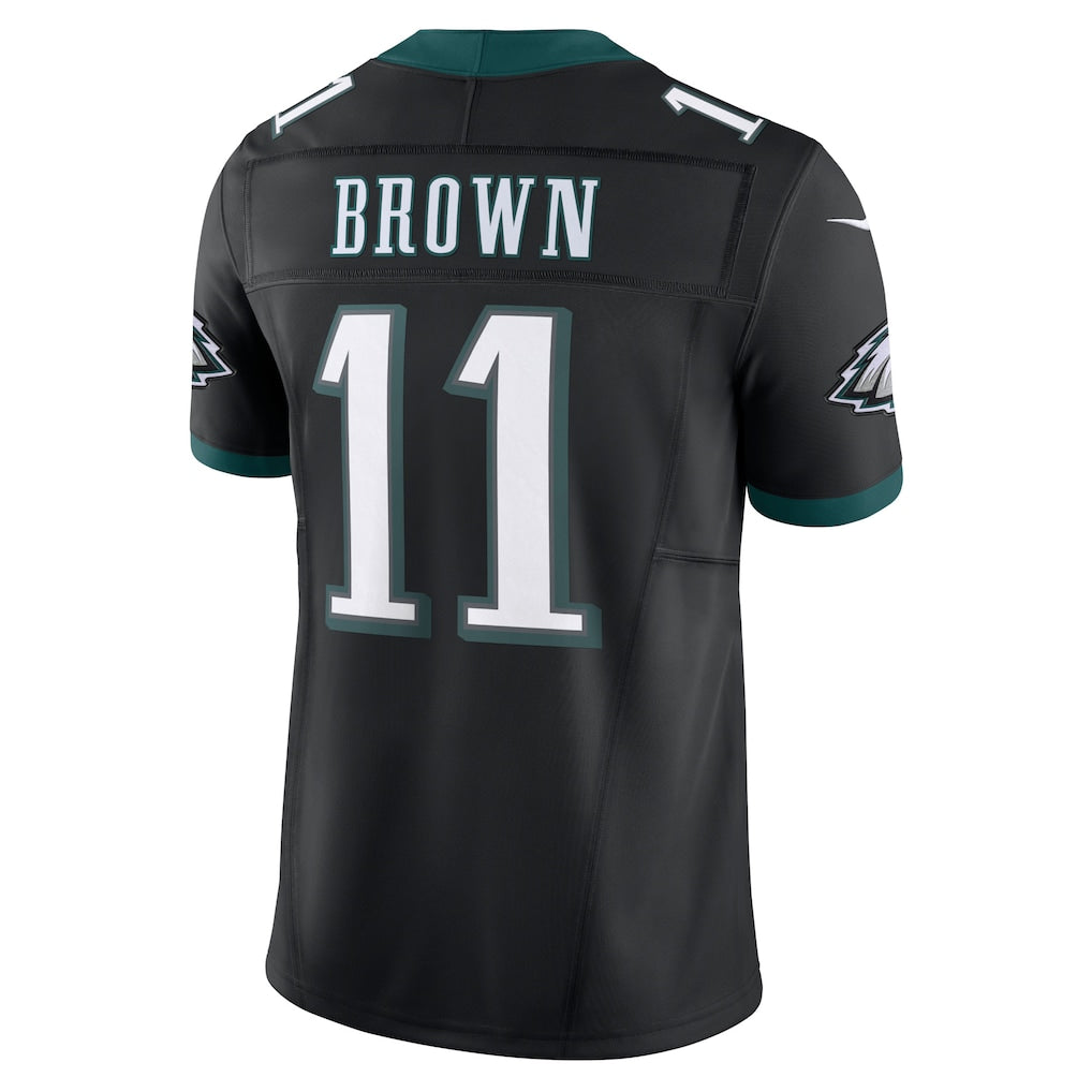 P.Eagles #11 A.J. Brown Black Vapor F.U.S.E. Limited Jersey