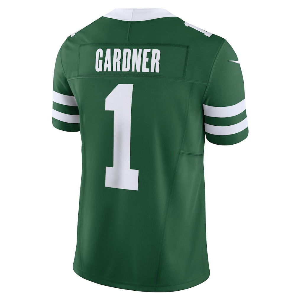 NY.Jets #1 Ahmad Sauce Gardner Green Vapor F.U.S.E. Limited Jersey