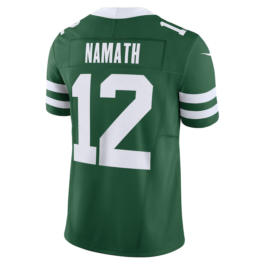 NY.Jets #12 Joe Namath Green Vapor F.U.S.E. Limited Jersey