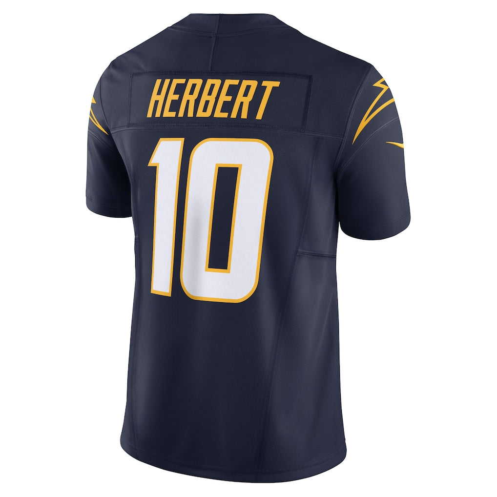 LA.Chargers #10 Justin Herbert Navy Vapor F.U.S.E. Limited Jersey