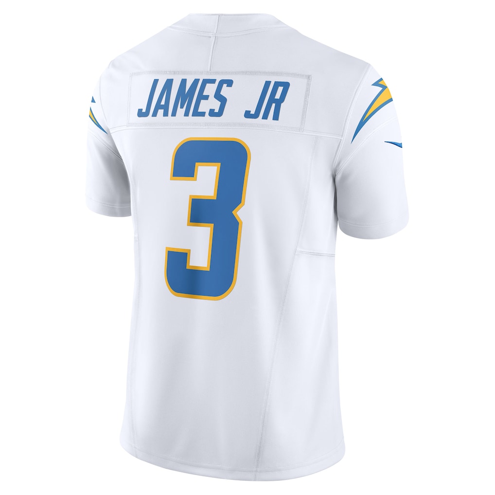LA.Chargers #3 Derwin James Jr. Powder White Vapor F.U.S.E. Limited Jersey