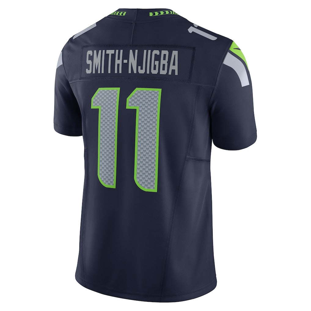 S.Seahawks #11 Jaxon Smith-Njigba College Navy Vapor F.U.S.E. Limited Jersey