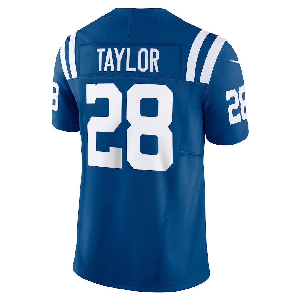 IN.Colts #28 Jonathan Taylor Royal Vapor F.U.S.E. Limited Jersey