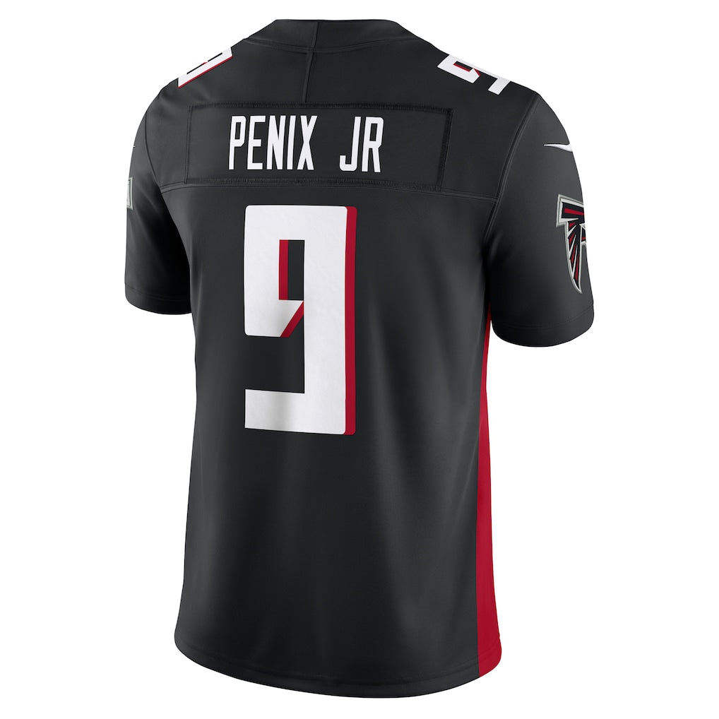 A.Falcons #9 Michael Penix Jr. Black Vapor F.U.S.E. Limited Jersey