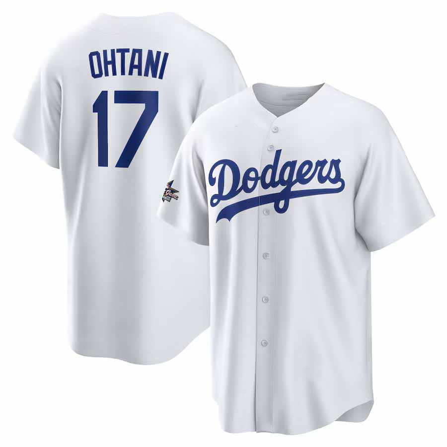Los Angeles Dodgers #17 Shohei Ohtani 2025 All-Star Game Home Replica Player Jersey - White Baseball Jersey