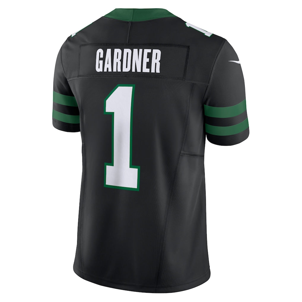 NY.Jets #1 Ahmad Sauce Gardner Black Vapor F.U.S.E. Limited Jersey