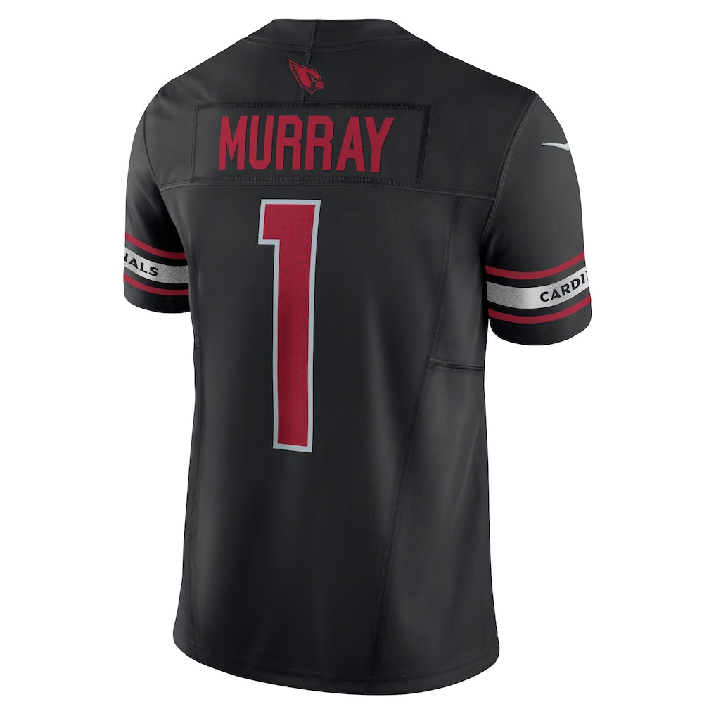 A.Cardinals #1 Kyler Murray Black Vapor F.U.S.E. Limited Jersey