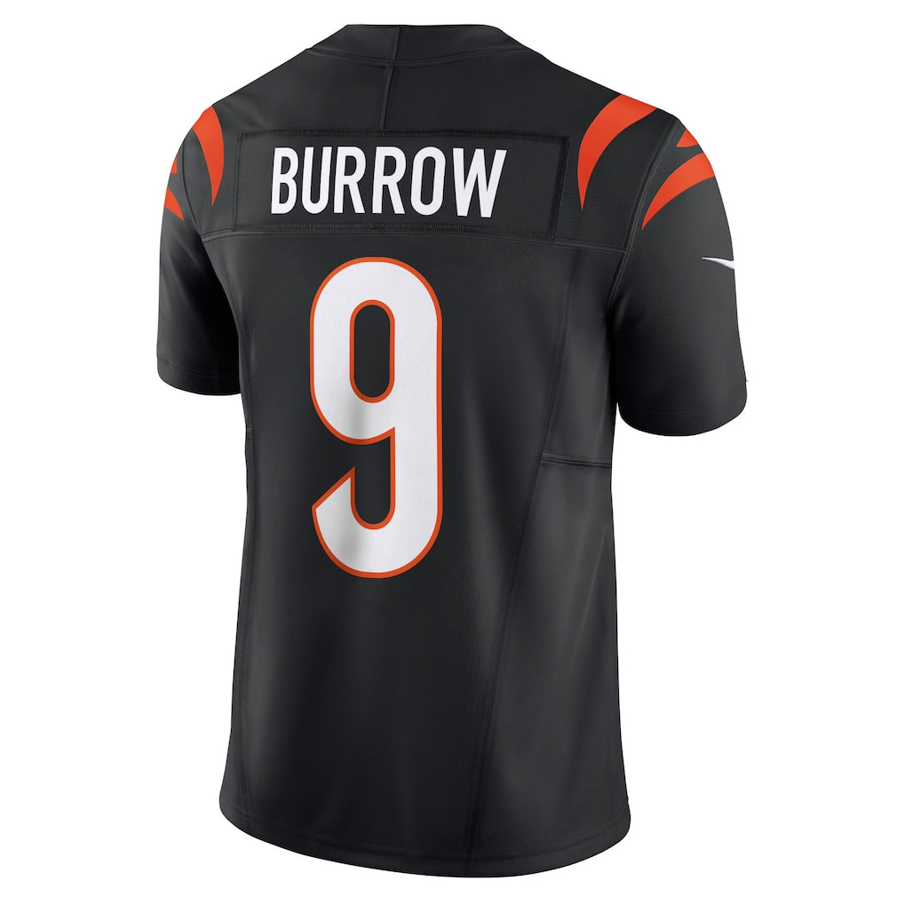 C.Bengals #9 Joe Burrow Black Vapor F.U.S.E. Limited Jersey