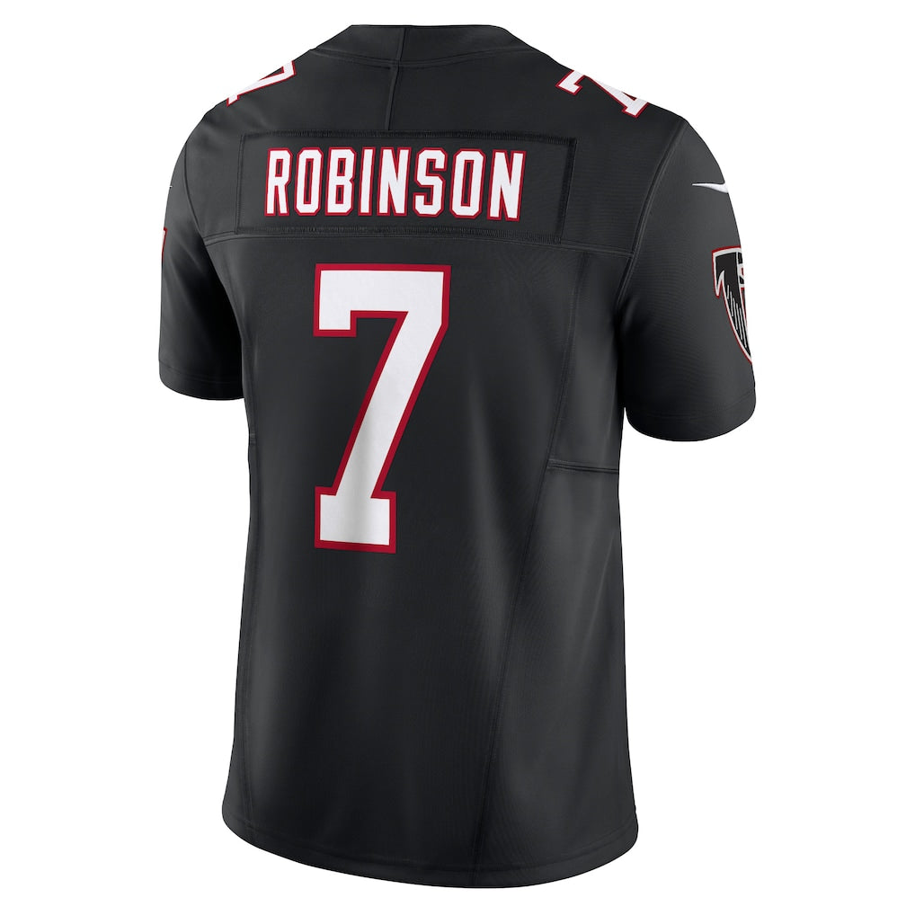 A.Falcons #7 Bijan Robinson Black Vapor F.U.S.E. Limited Jersey