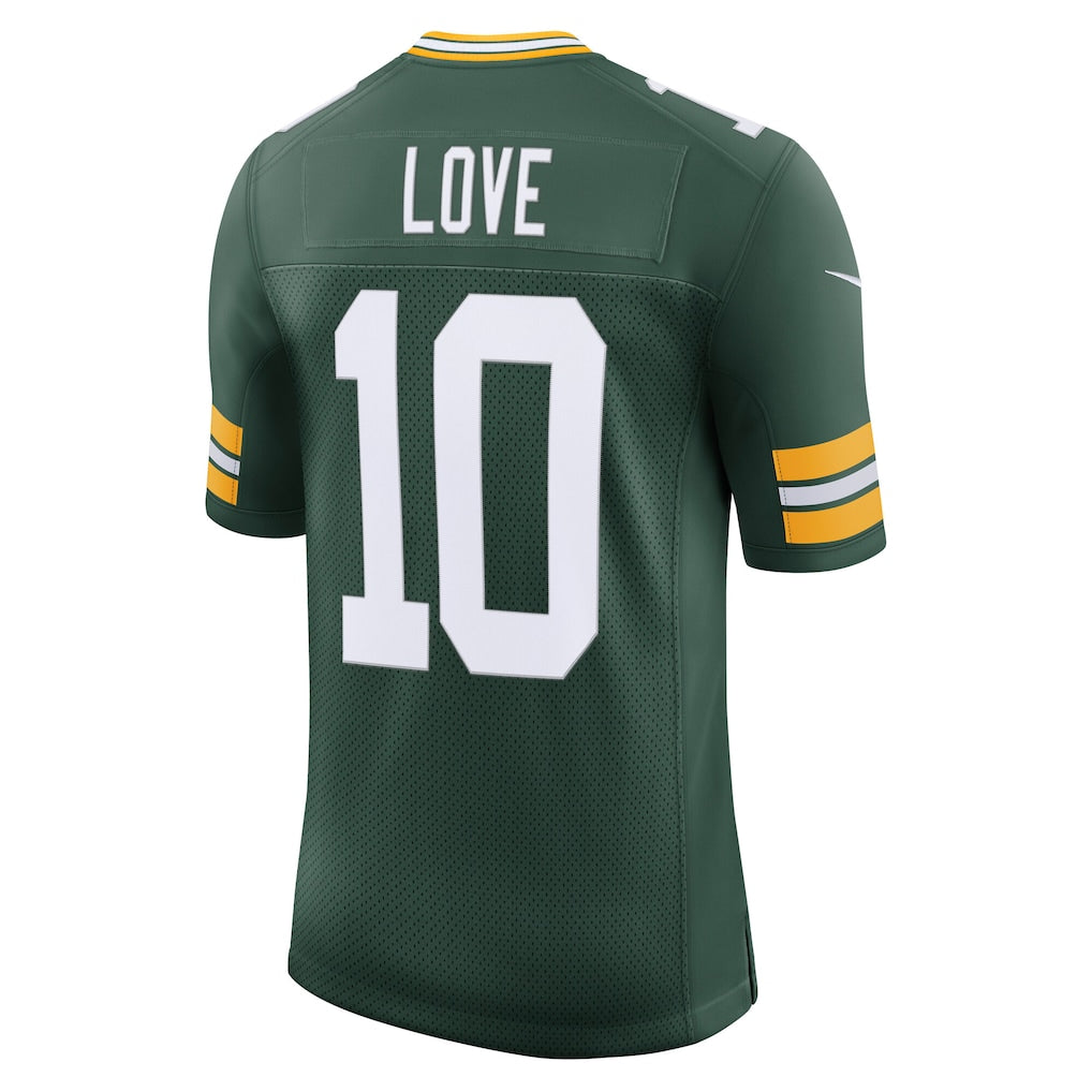 GB.Packers #10 Jordan Love Green Vapor F.U.S.E. Limited Jersey