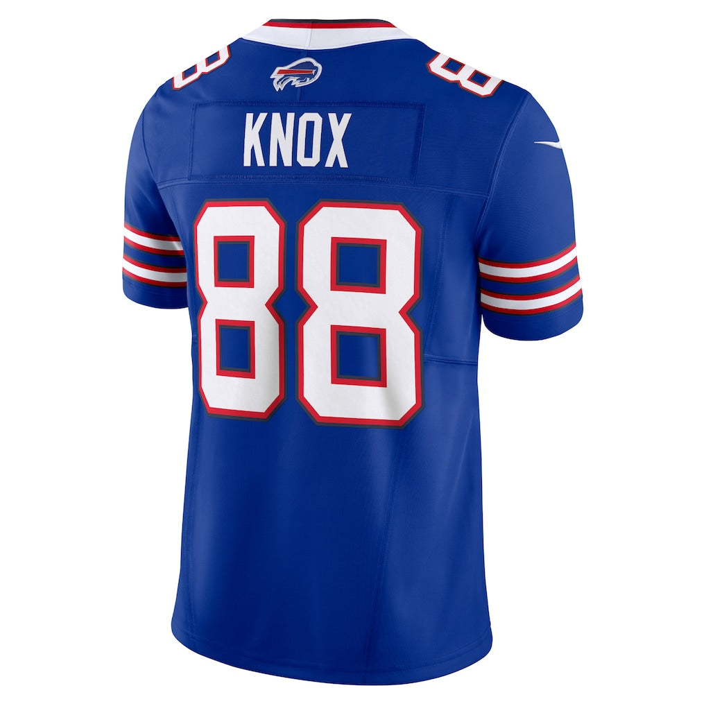 B.Bills #88 Dawson Knox Royal Vapor F.U.S.E. Limited Jersey