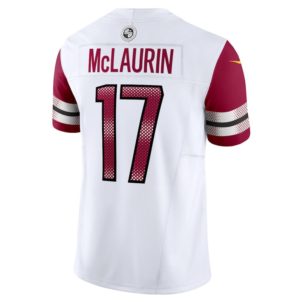 W.Commanders #17 Terry McLaurin White Vapor F.U.S.E. Limited Jersey