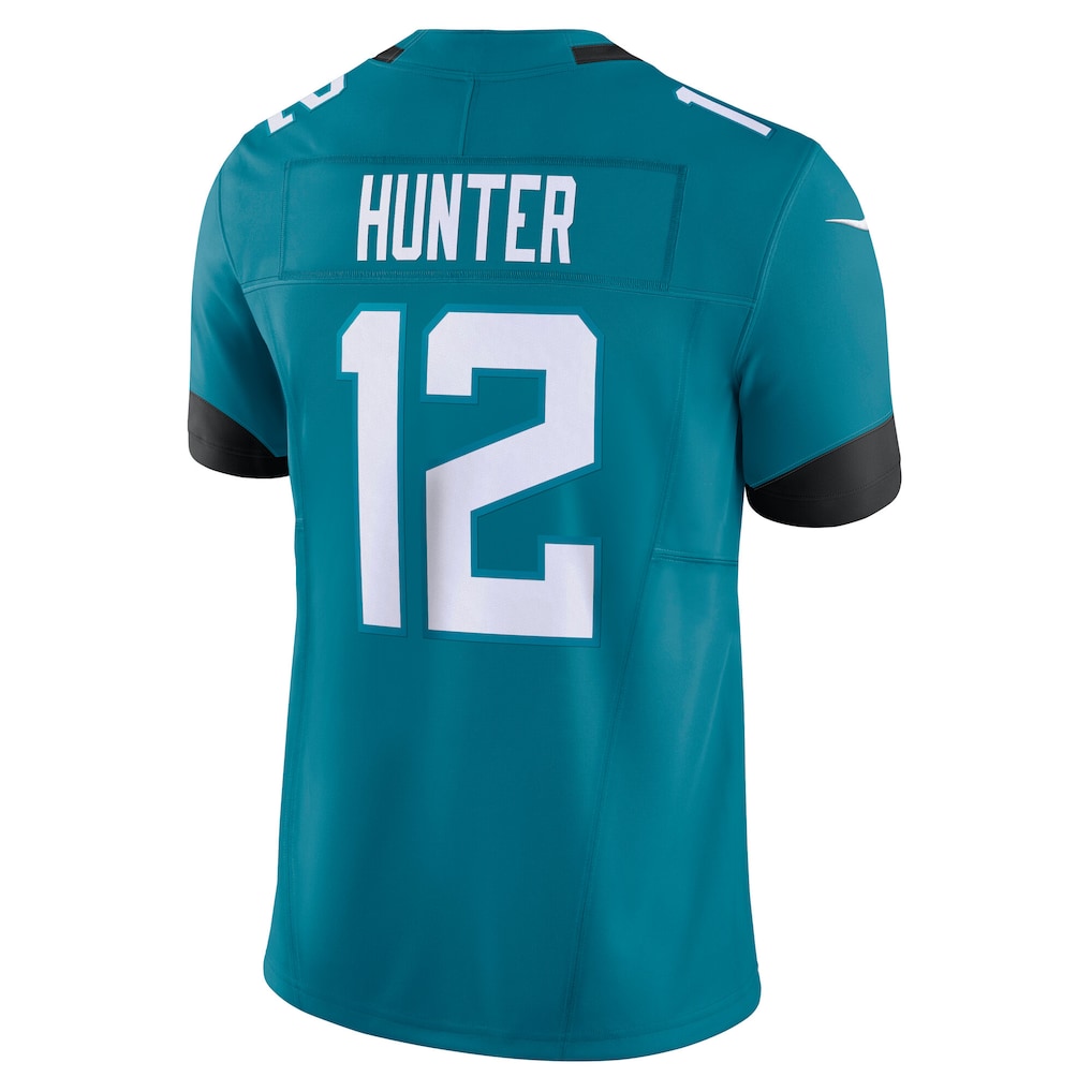 J.Jaguars #12 Travis Hunter Teal Vapor F.U.S.E. Limited Jersey