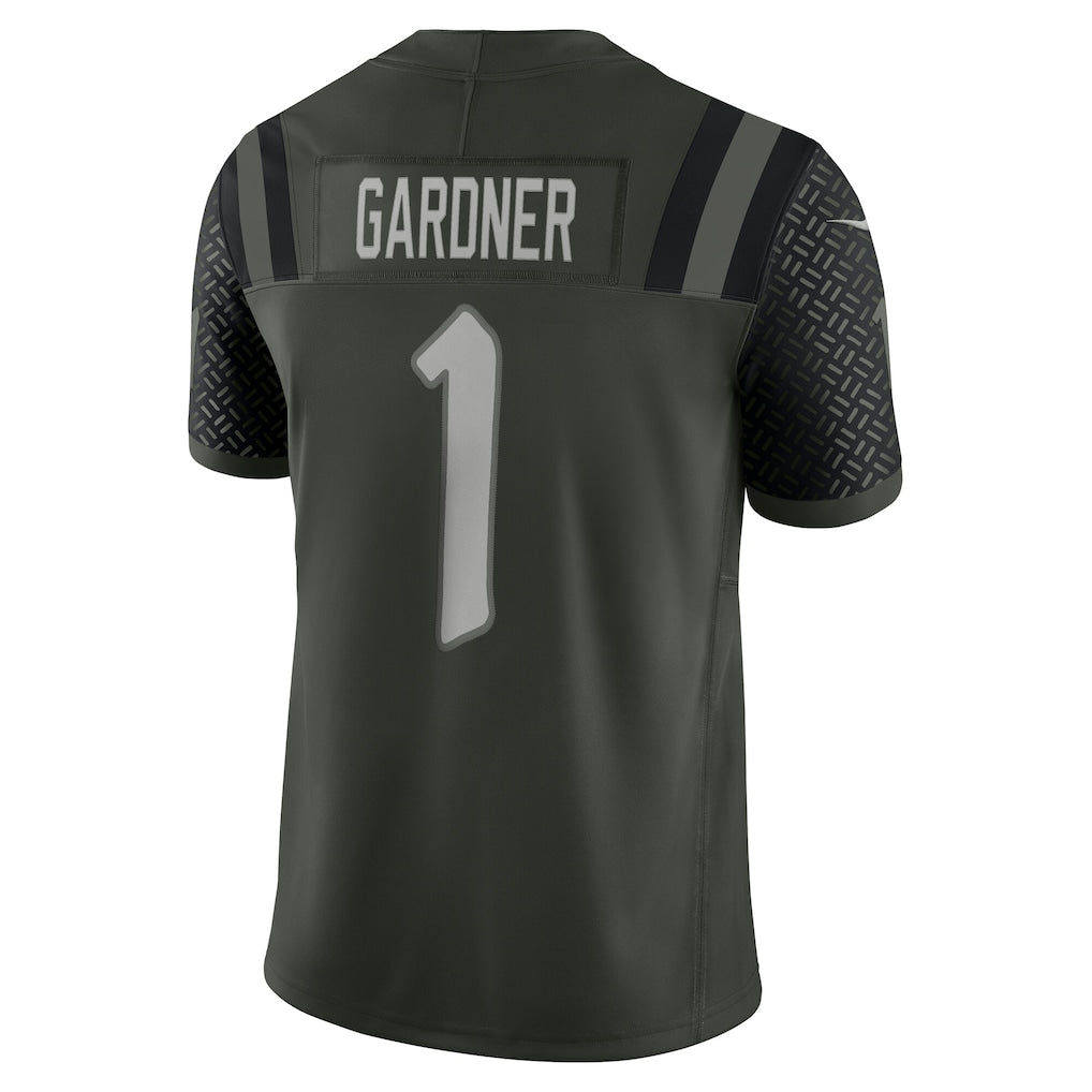 NY.Jets #1 Ahmad Sauce Gardner Gotham Green Vapor F.U.S.E. Limited Jersey