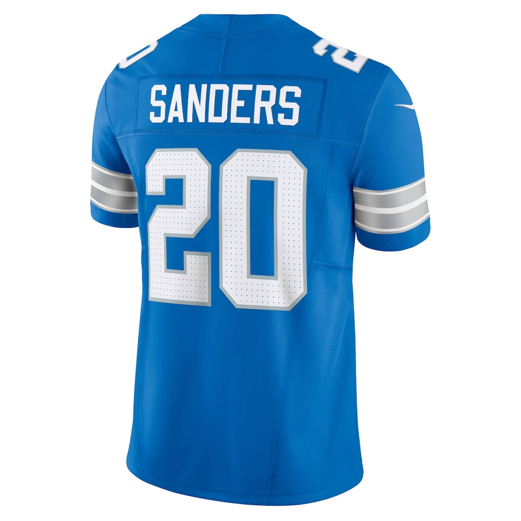 D.Lions #20 Barry Sanders Blue Vapor F.U.S.E. Limited Jersey