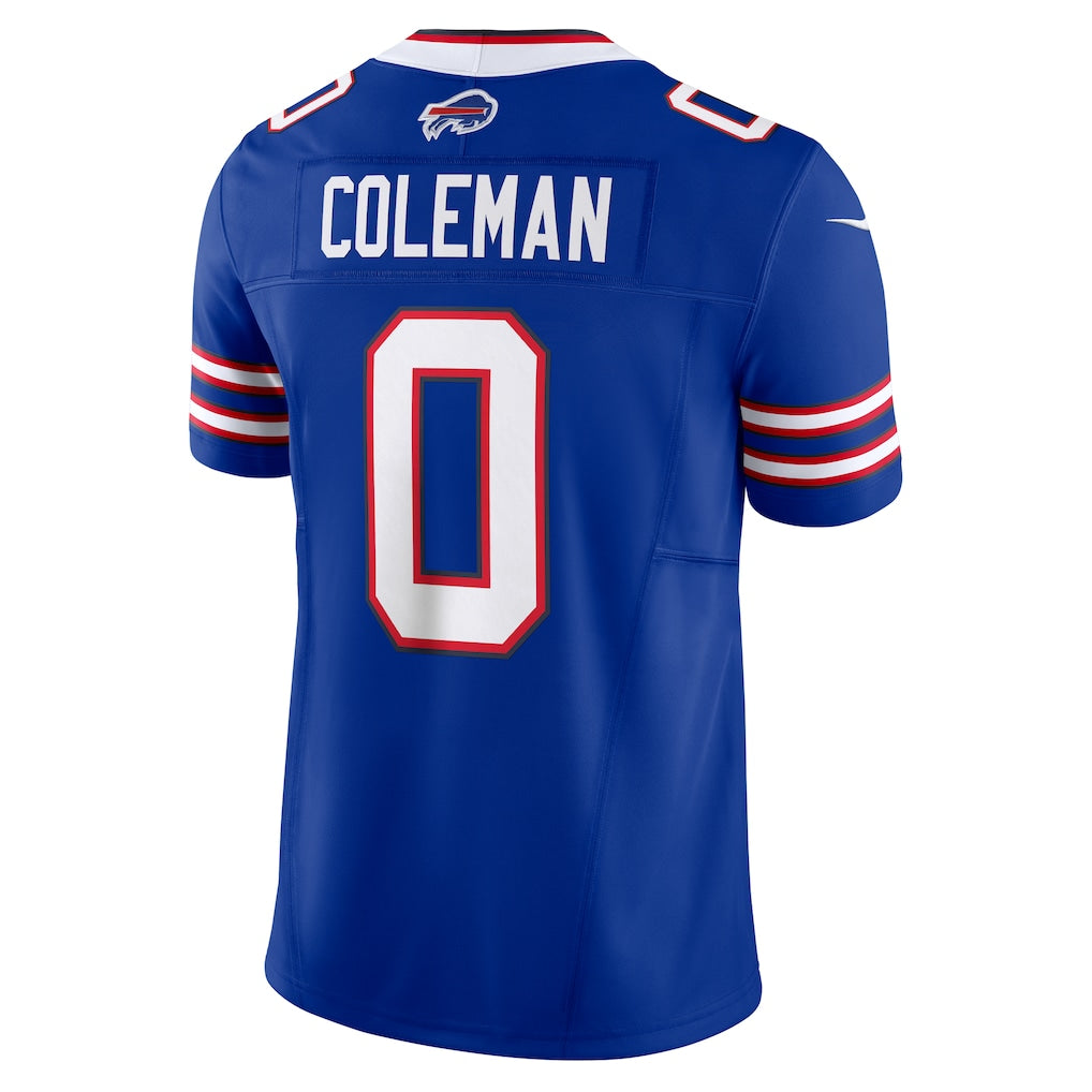 B.Bills #0 Keon Coleman Royal Vapor F.U.S.E. Limited Jersey