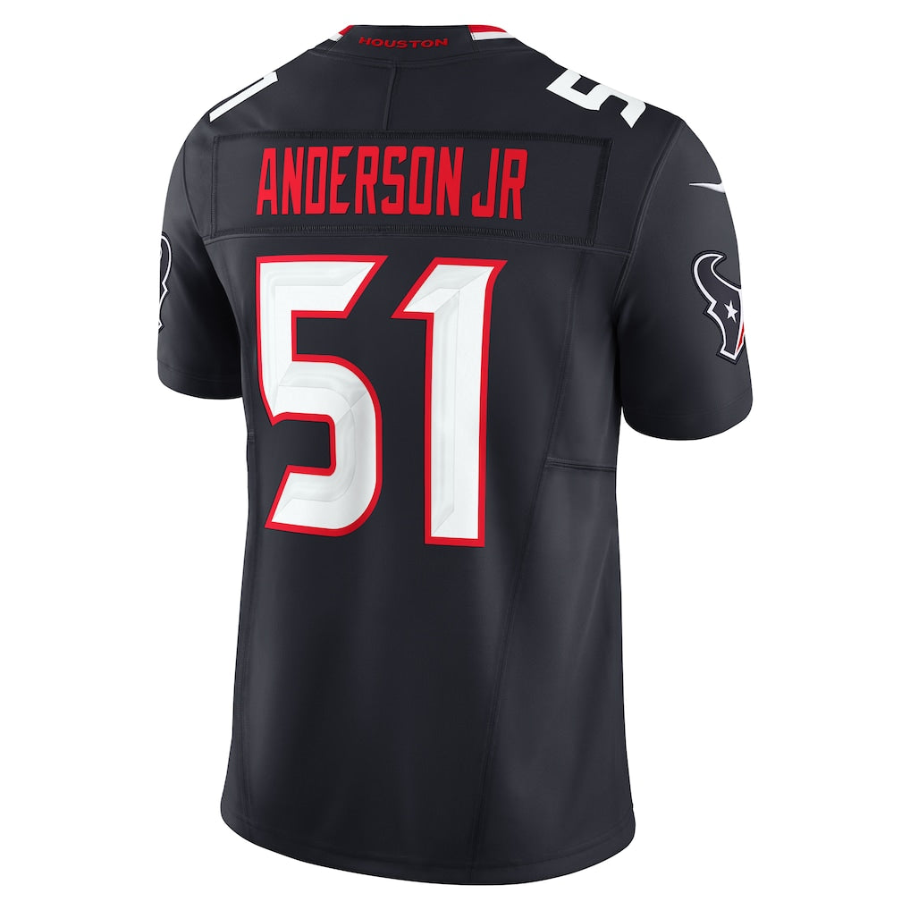 H.Texans #51 Will Anderson Jr. Navy Vapor F.U.S.E. Limited Jersey