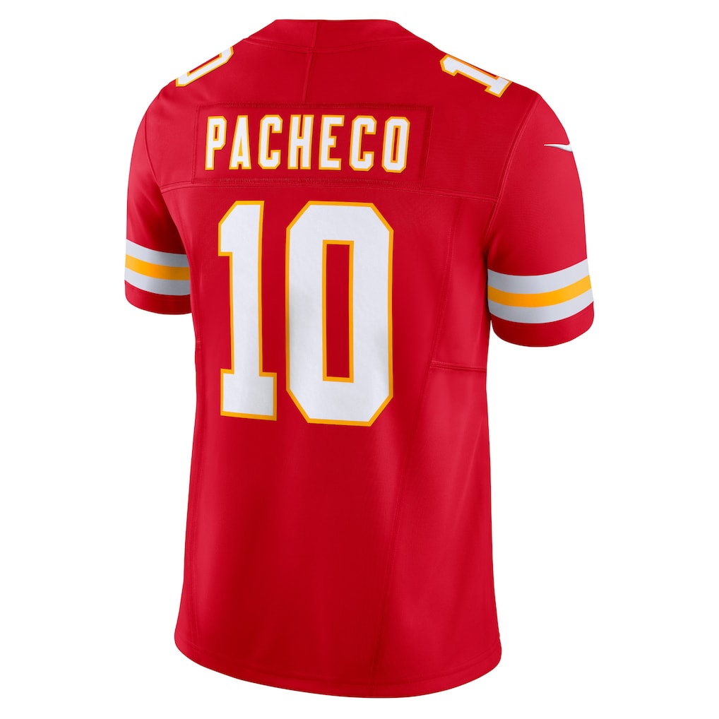 KC.Chiefs #10 Isiah Pacheco Red Vapor F.U.S.E. Limited Jersey