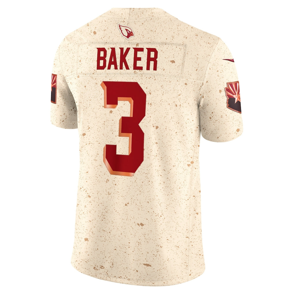 A.Cardinals #3 Budda Baker Natural Vapor F.U.S.E. Limited Jersey
