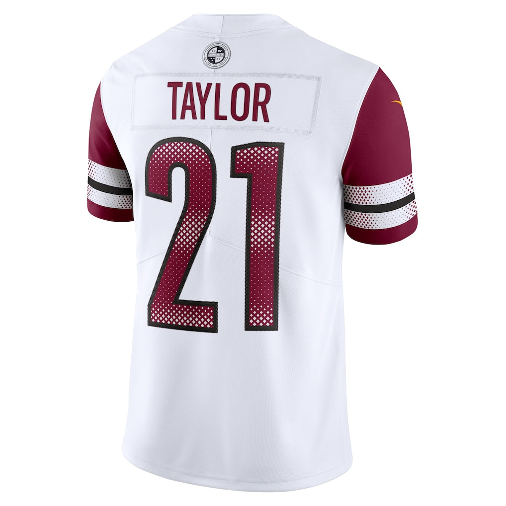 W.Commanders #21 Sean Taylor White Vapor F.U.S.E. Limited Jersey