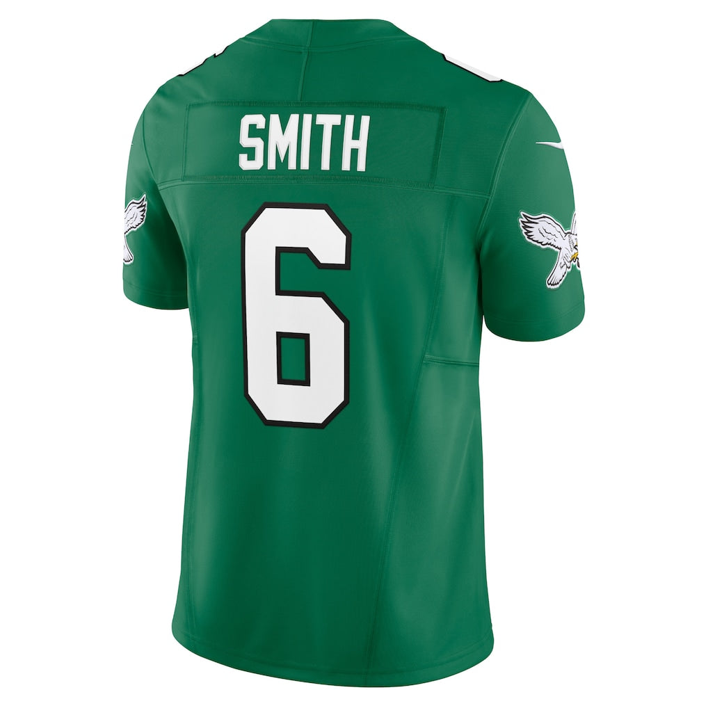 P.Eagles #6 DeVonta Smith Kelly Green Vapor F.U.S.E. Limited Jersey